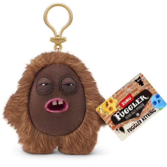 Fuggler Key Rings Series 5 Collectible 5" Monster Plush Keychain, Hedge Grog - Picture 1 of 3